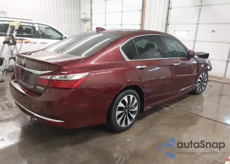 2017 Honda Accord Hybrid Touring from USA, damaged, VIN JHMCR6F76HC023740